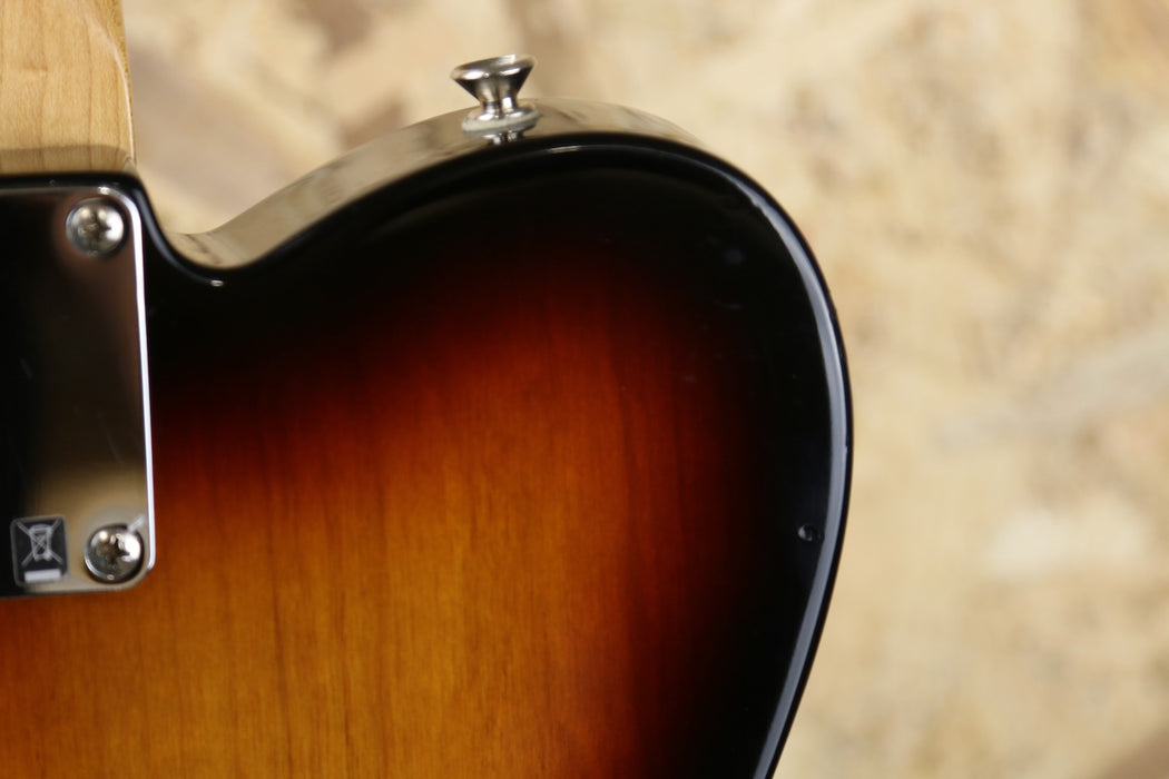 2013 Fender Telecaster Mex Standard in 3 Tone Sunburst/Maple w/Hardcase - Pre-Owned