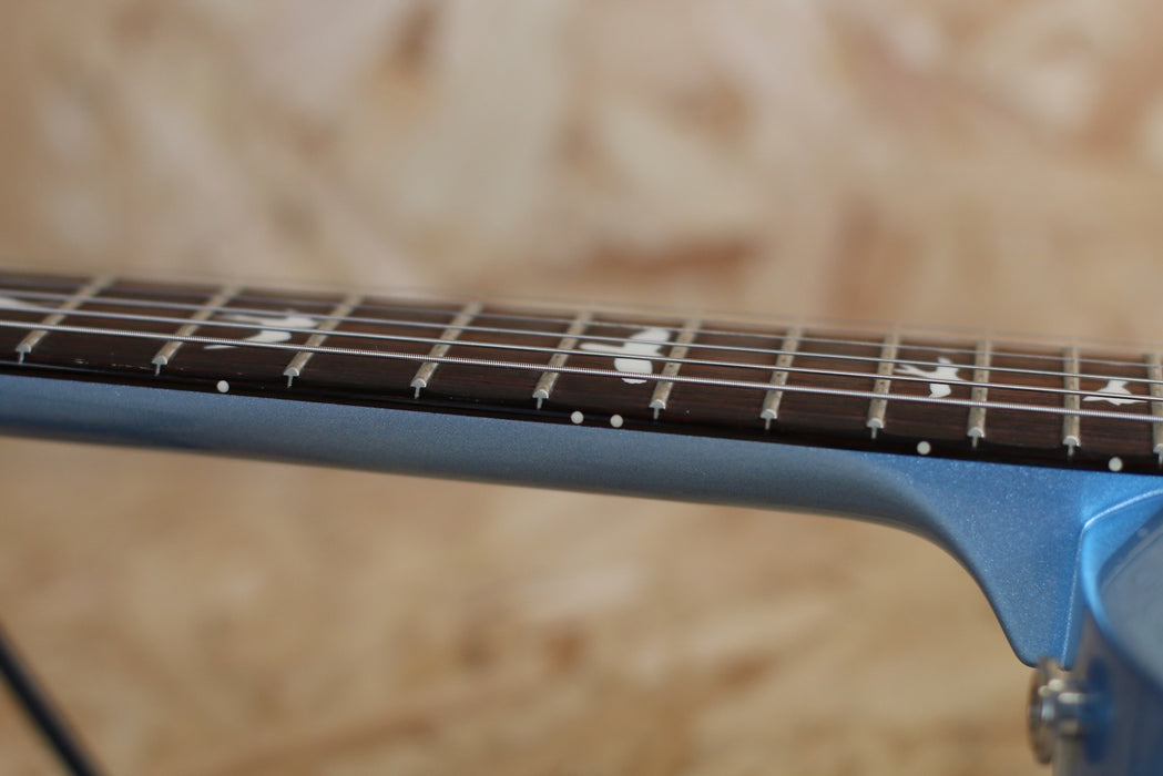 2015 PRS S2 Singlecut Semi Hollow - Ice Blue Fire Mist - Gig Bag