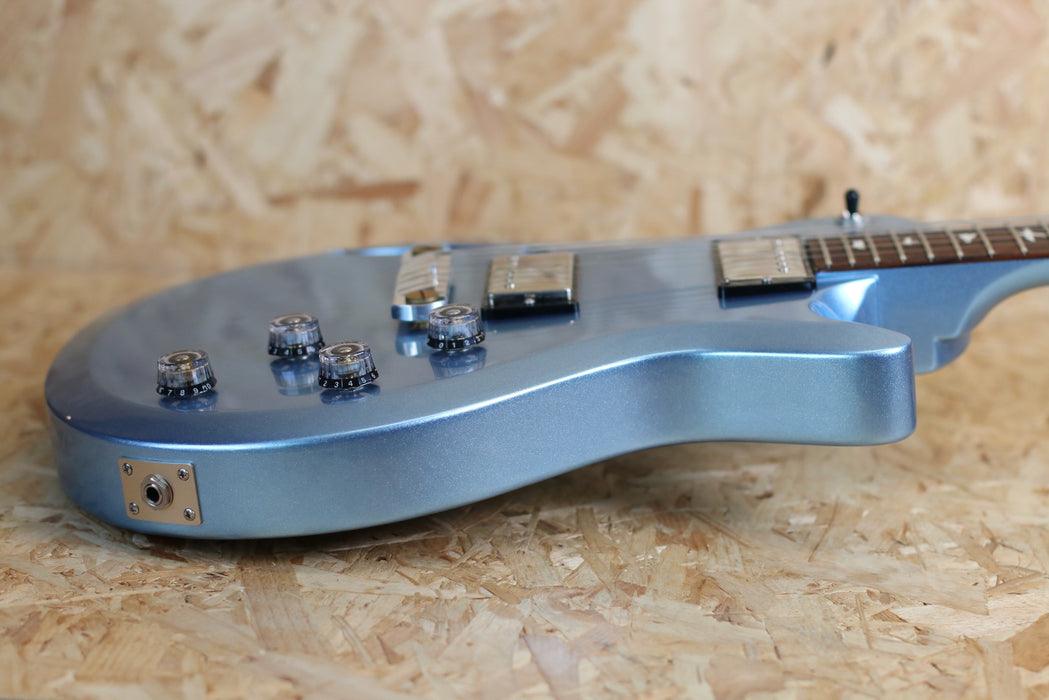 2015 PRS S2 Singlecut Semi Hollow - Ice Blue Fire Mist - Gig Bag