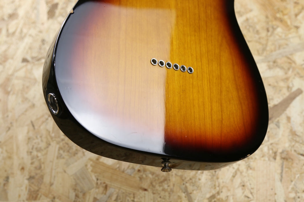 2013 Fender Telecaster Mex Standard in 3 Tone Sunburst/Maple w/Hardcase - Pre-Owned
