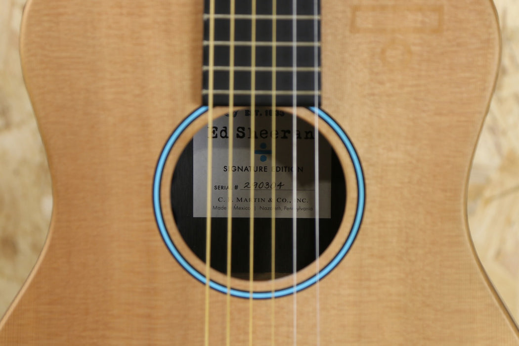 Martin Ed Sheeran Signature Divide LX1E Electro Acoustic w/ Martin Gigbag - Pre-owned
