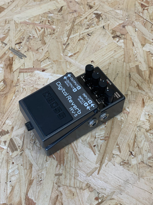 BOSS RV-5 Digital Reverb Pedal - Pre-owned