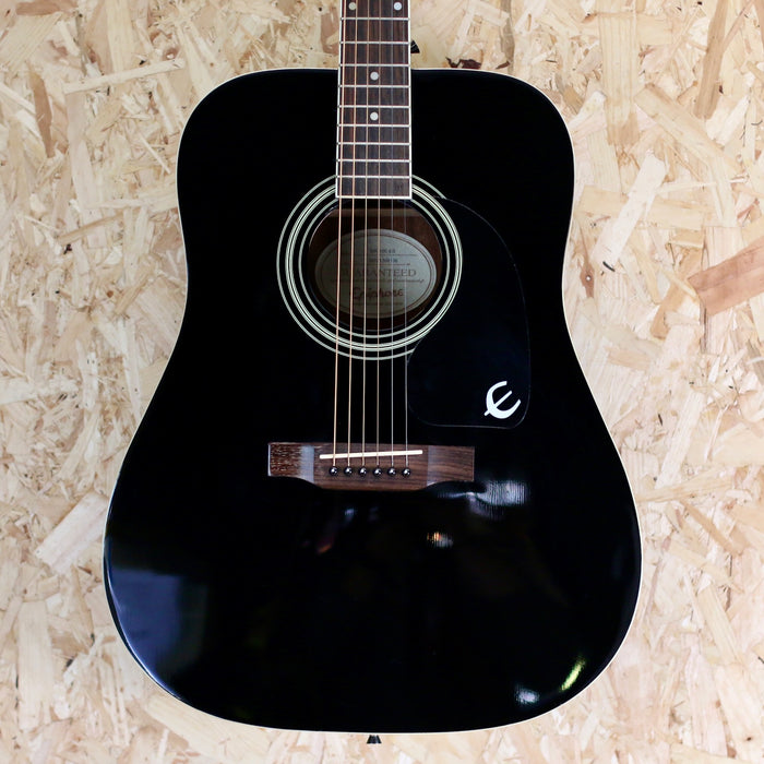 Epiphone DR-100 EB Dreadnought Acoustic in Black - Pre-owned