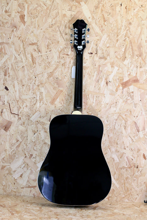 Epiphone DR-100 EB Dreadnought Acoustic in Black - Pre-owned