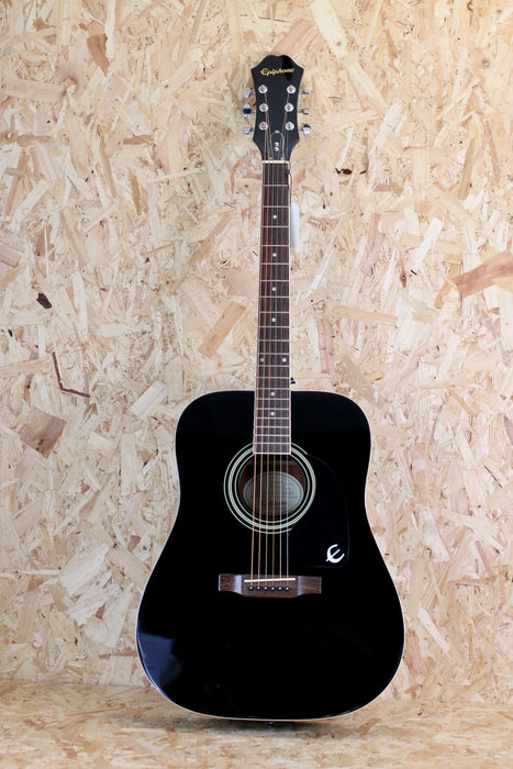 Epiphone DR-100 EB Dreadnought Acoustic in Black - Pre-owned