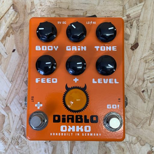 diablo overdrive pedal OKKO FX Diablo Two Channel Overdrive Pedal