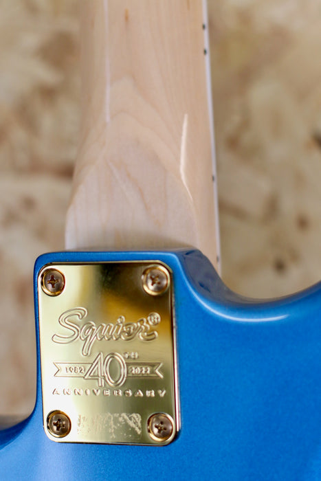 Squier Classic Vibe Stratocaster 40th Anniversary Lake Placid Blue - Pre-Owned