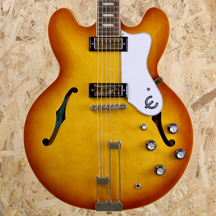 2024 Epiphone Rivera Semi Hollow w/Mini Humbuckers in Royal Tan - Pre-owned