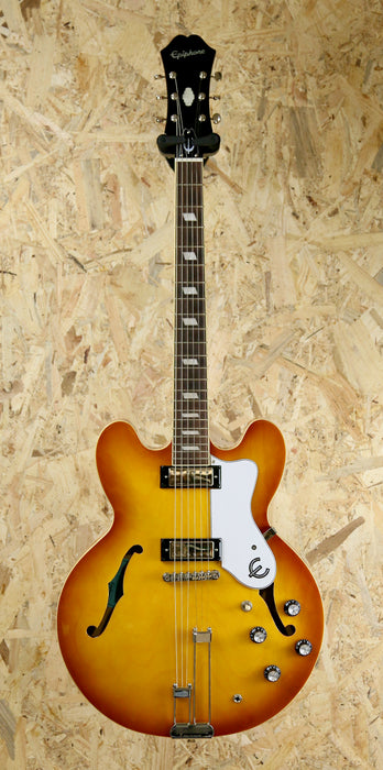 2024 Epiphone Rivera Semi Hollow w/Mini Humbuckers in Royal Tan - Pre-owned