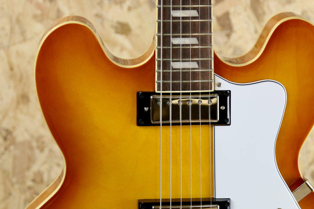 2024 Epiphone Rivera Semi Hollow w/Mini Humbuckers in Royal Tan - Pre-owned