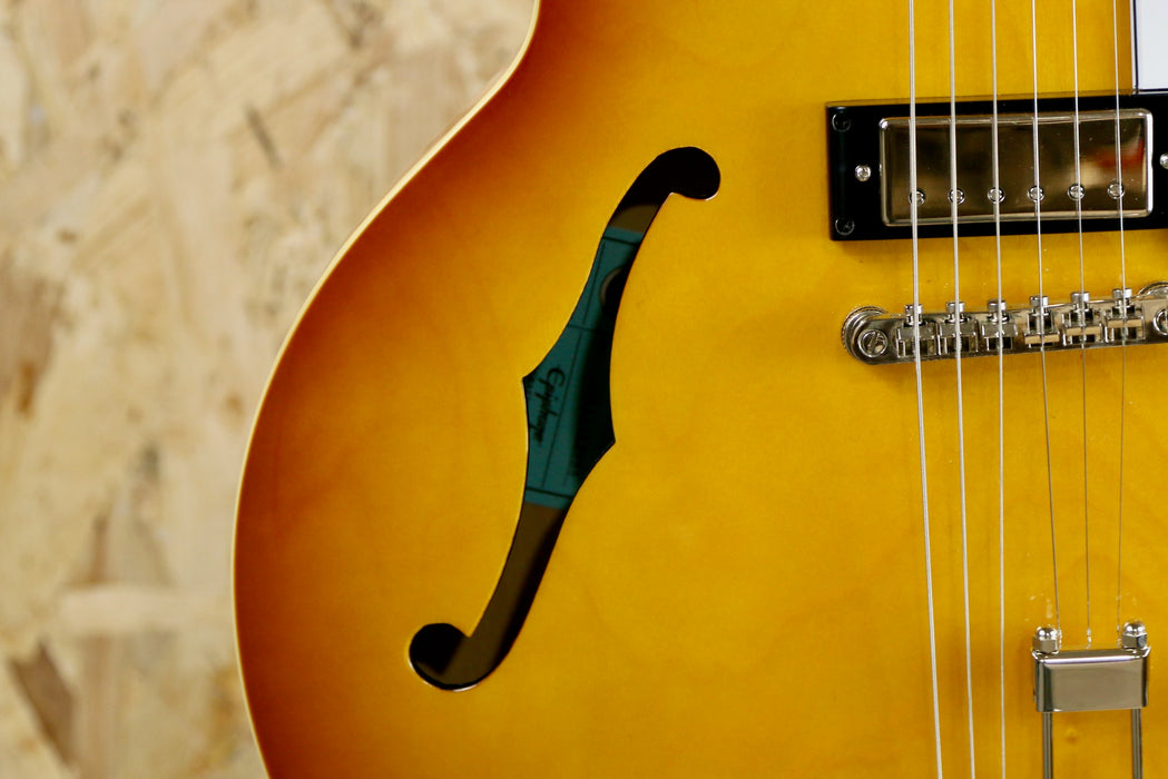 2024 Epiphone Rivera Semi Hollow w/Mini Humbuckers in Royal Tan - Pre-owned