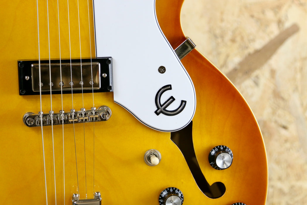 2024 Epiphone Rivera Semi Hollow w/Mini Humbuckers in Royal Tan - Pre-owned