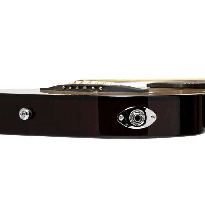 James Neligan Solid Body Electro Acoustic Cutaway EW3000CN - Natural - Guitar Warehouse