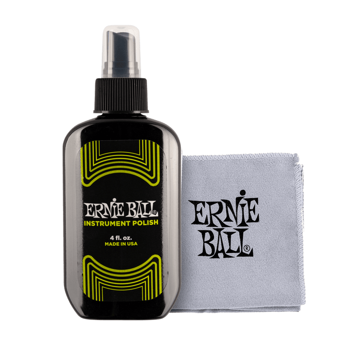 Ernie Ball Instrument Polish with Cloth