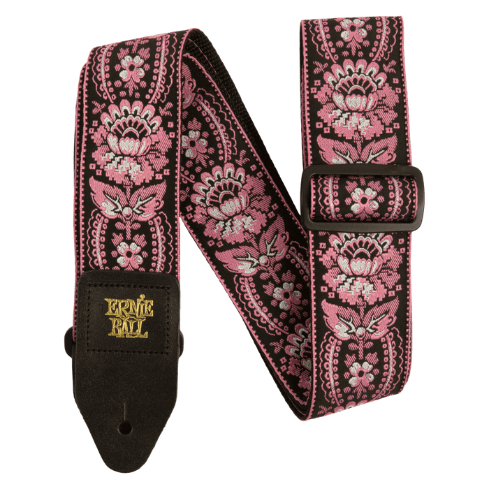 Ernie Ball Jacquard Guitar Strap - Pink Orleans