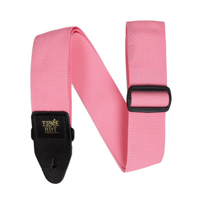 Ernie Ball Pink Polypro Guitar Strap Electric / Acoustic