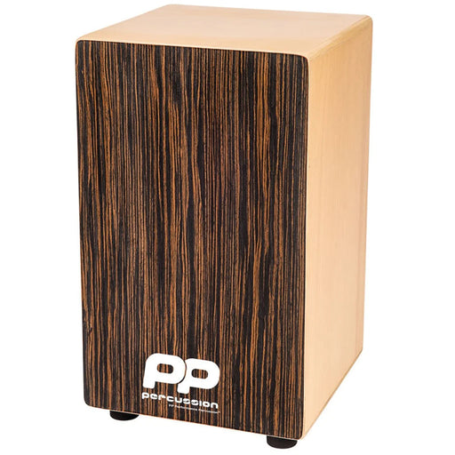 PP Percussion Cajon Natural Wood w/Carry Bag - Guitar Warehouse