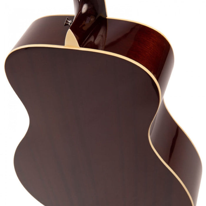 B-Stock Vintage Acoustic Guitar V300 - Solid Spruce Top - Natural - Guitar Warehouse