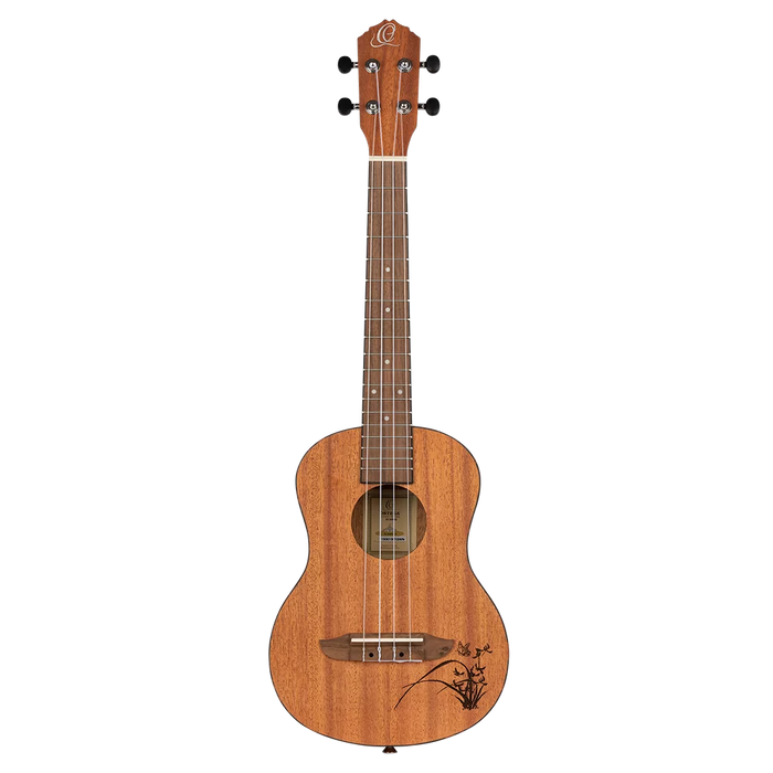 Ortega Bonfire Series Tenor Ukulele Sapele Natural - RU5MM-TE