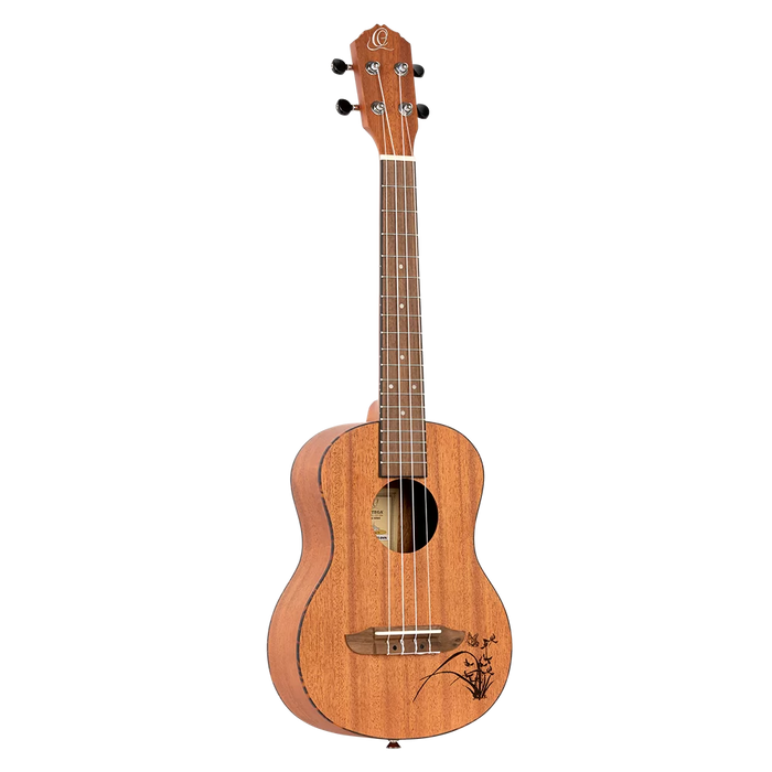 Ortega Bonfire Series Tenor Ukulele Sapele Natural - RU5MM-TE