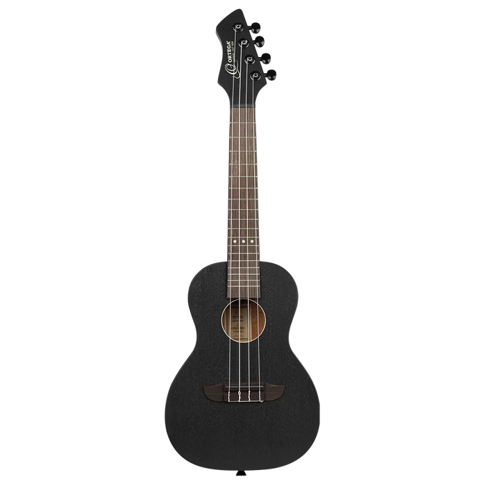 Ortega Concert Ukulele Okoume Black - RUHZ-SBK