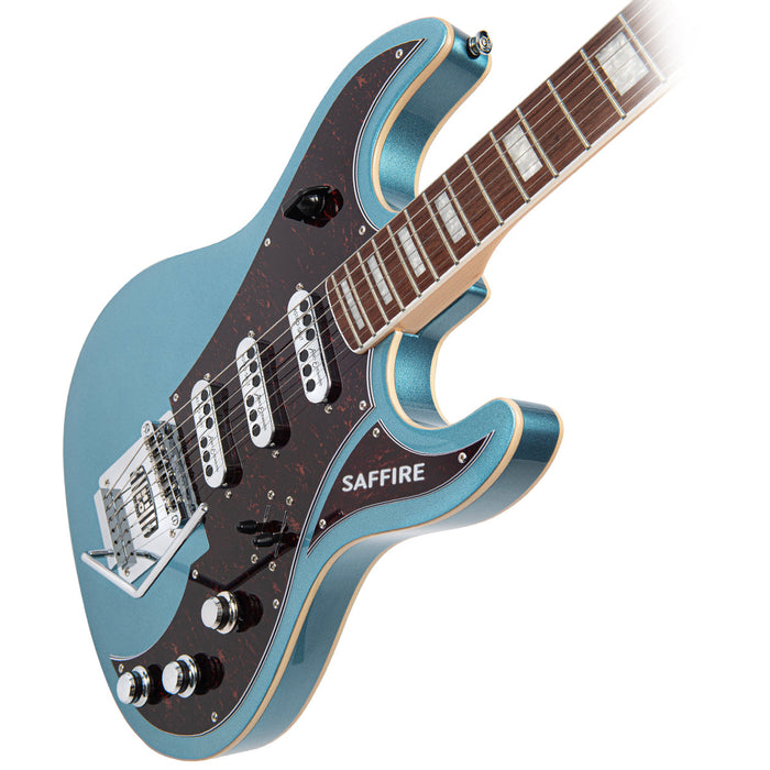 Rapier Saffire Ultra Electric Guitar ~ Ocean Blue