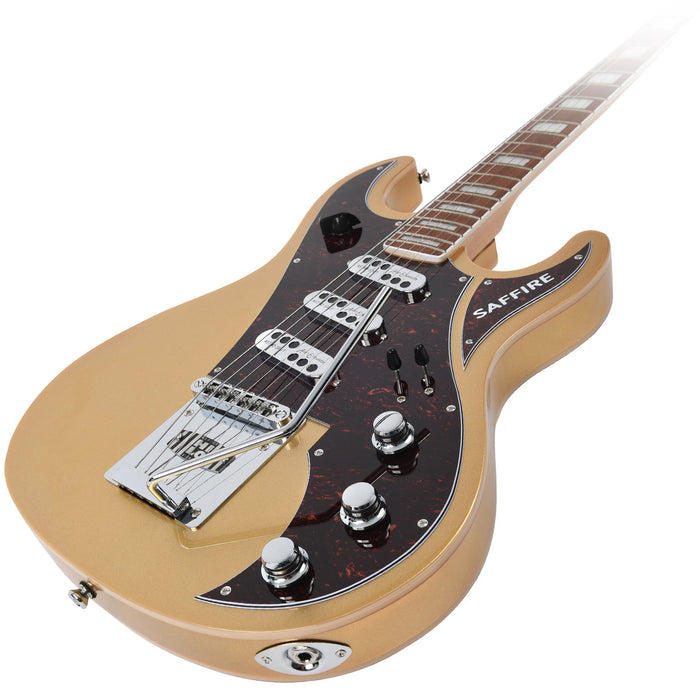 Rapier Saffire Ultra Electric Guitar ~ Shoreline Gold