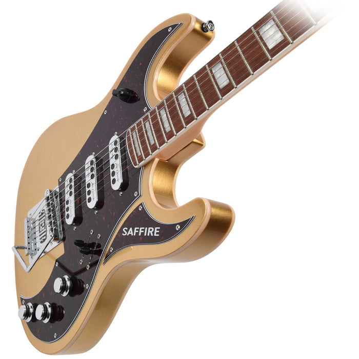 Rapier Saffire Ultra Electric Guitar ~ Shoreline Gold