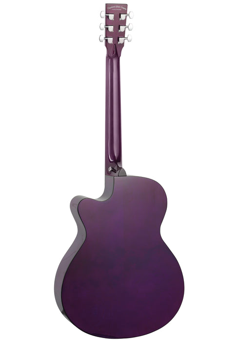 Tanglewood Azure TA4CEPU Super Folk Electro Acoustic Foxglove Purple