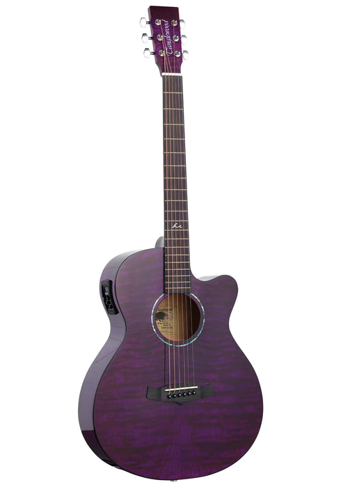 Tanglewood Azure TA4CEPU Super Folk Electro Acoustic Foxglove Purple