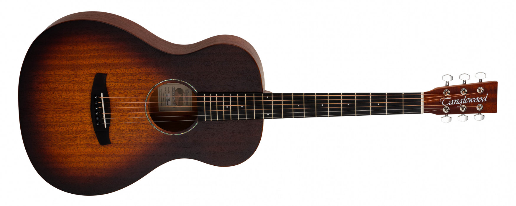 Tanglewood Crossroads TC8 Crossroads Parlour Whiskey Burst Satin