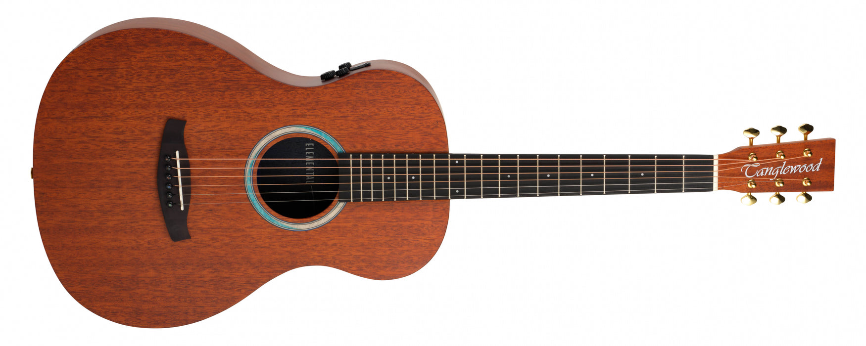Tanglewood Elemental TE8EBL Parlour Acoustic - Solid Mahogany Top