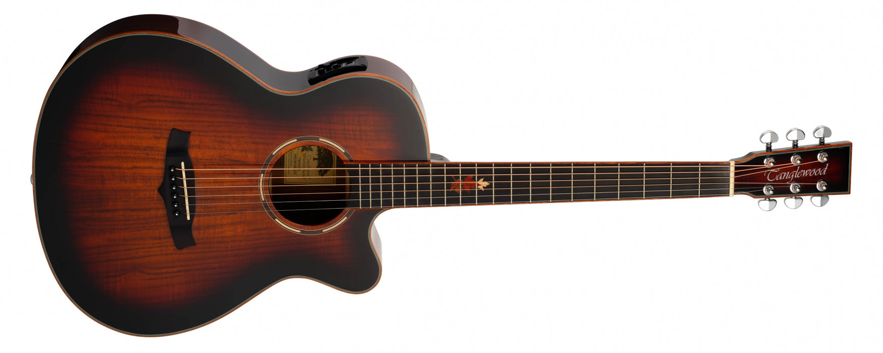 Tanglewood Winterleaf Exotic Super Folk Solid Top Electro Acoustic - TWX4CEK