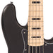 Vintage VJ75 ReIssued Maple Fingerboard Bass Guitar ~ 5-String ~ Black