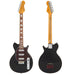 Vintage REVO Series 'Vision' Electric Guitar ~ Boulevard Black