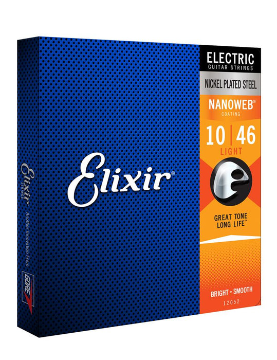 Elixir - Electric Nanoweb Custom Light Strings 10 - 46