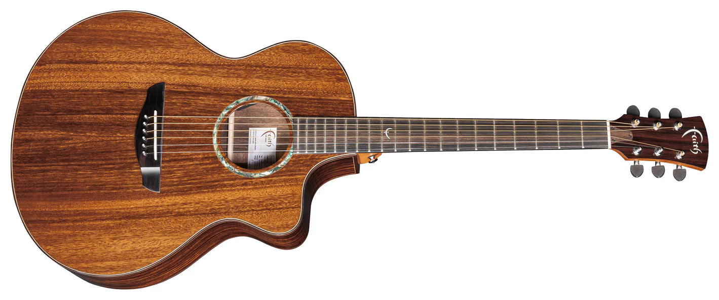 Faith FX Neptune - Cutaway Electro - Harvest Moon w/Hardcase