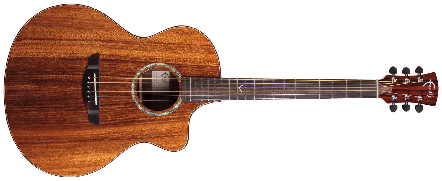 Faith FX Neptune - Cutaway Electro - Harvest Moon w/Hardcase