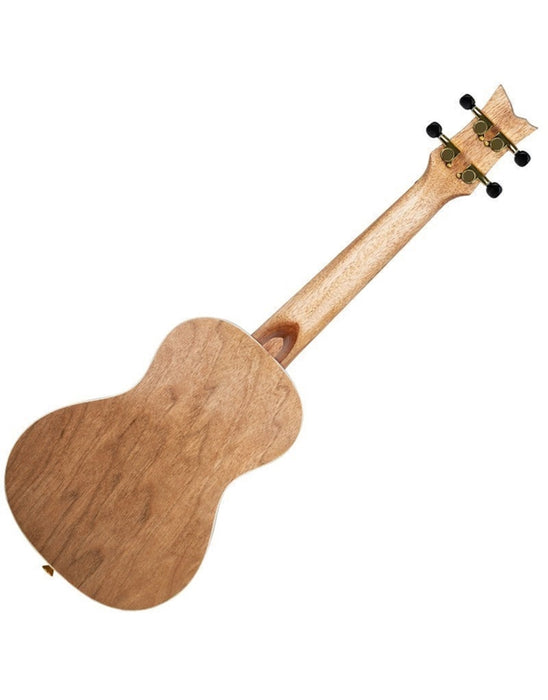 ORTEGA RUEL-MBK Ukulele Concert Metallic Black with Gig bag