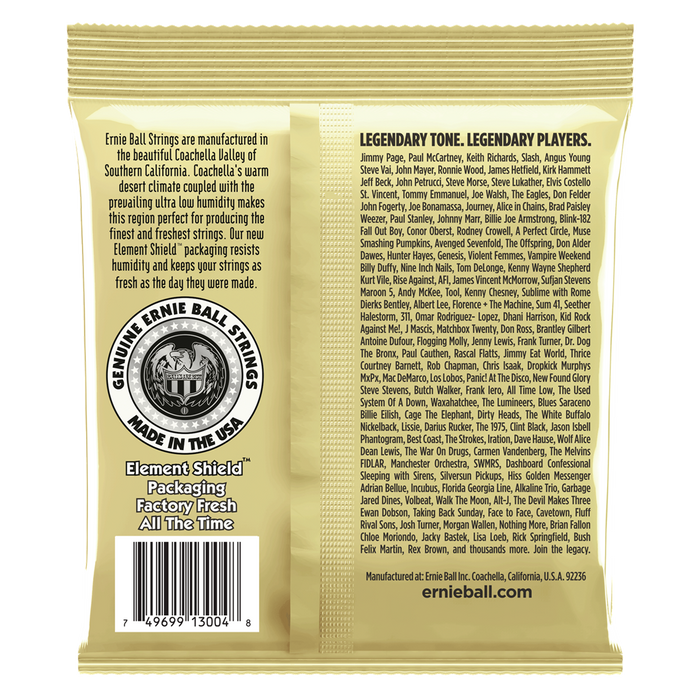 Ernie Ball Earthwood 11-52 Light 80/20 Bronze Acoustic Guitar Strings (3 Pack)