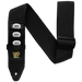 ERNIE BALL PICK HOLDER GUITAR STRAP - BLACK - Guitar Warehouse