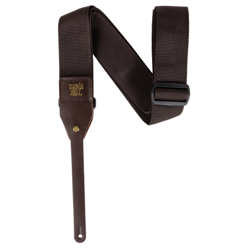 ERNIE BALL POLYPRO ACOUSTIC STRAP - BROWN - Guitar Warehouse