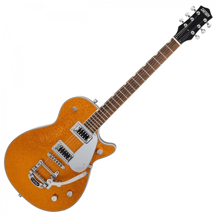 Gretsch G5230T Electromatic Sparkle Jet FT Single-Cut with Bigsby, Gold Sparkle