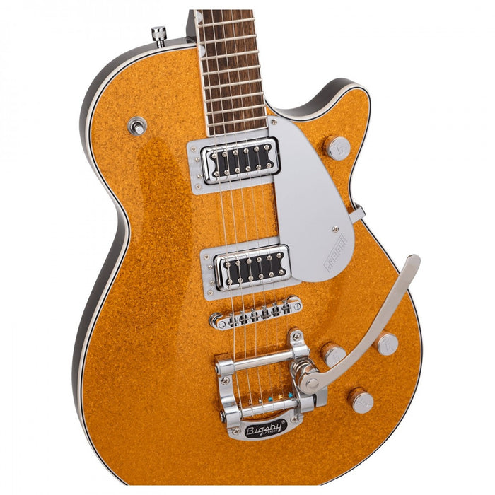 Gretsch G5230T Electromatic Sparkle Jet FT Single-Cut with Bigsby, Gold Sparkle