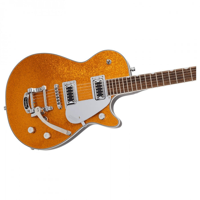 Gretsch G5230T Electromatic Sparkle Jet FT Single-Cut with Bigsby, Gold Sparkle