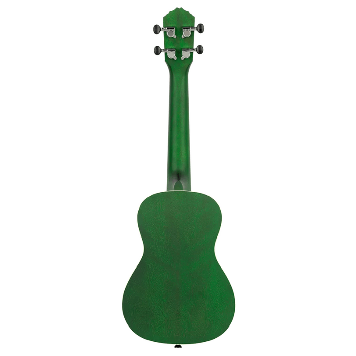 Ortega Concert Ukulele Earth Series Okoume Forest Green