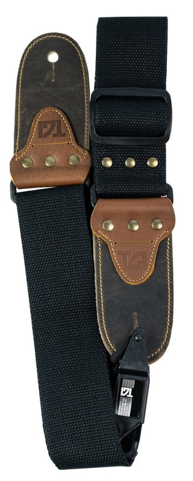 TGI Guitar Strap Woven Black - Premium