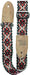 TGI GUITAR STRAP WOVEN COTTON VEGAN - RED - Guitar Warehouse