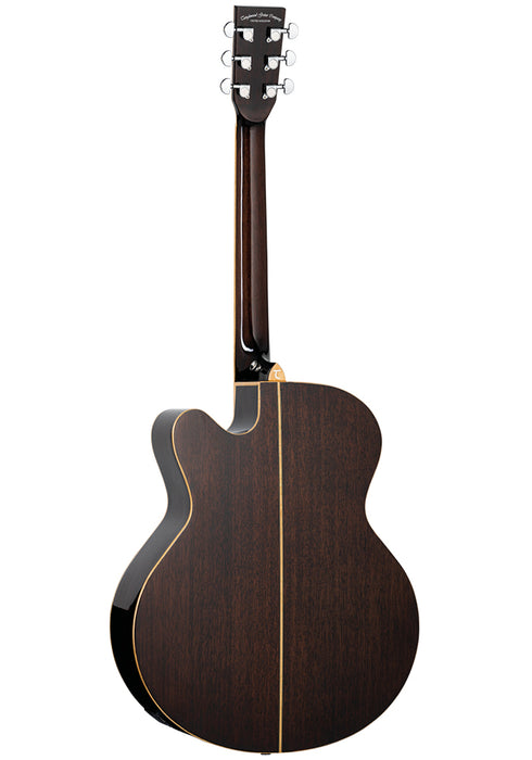 Tanglewood Winterleaf Super Jumbo Black - Autumn Vintage Burst Electro Acoustic TW4-E-SJ-AVB - Guitar Warehouse