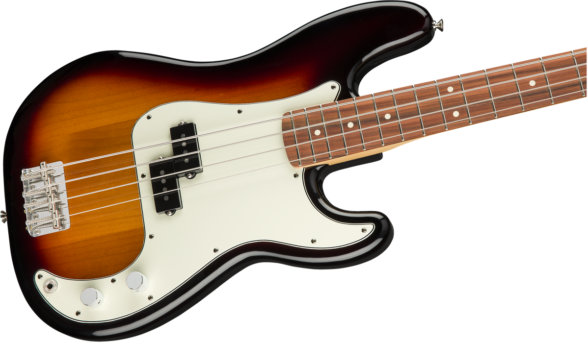 Fender Player Precision Bass®, Pau Ferro Fingerboard, 3-Color Sunburst - Guitar Warehouse
